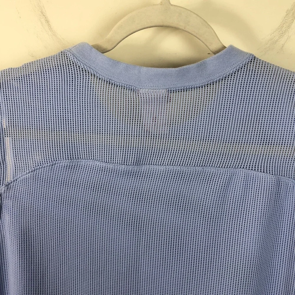 Nike Swoosh Logo Tank Top Men's Sz Medium Light Blue Active Sports